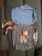 Baby Set Jungen Blautöne Gr. 74/80