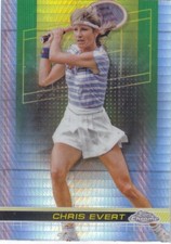 Topps Chrome 2024 Tennis No. 166 Chris Evert Hyper Refractor