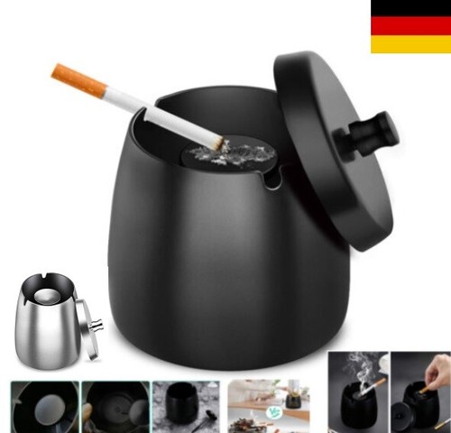 Edelstahl großer aschenbecher - edelstahl,