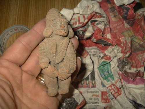 Figur lehm maja - figur, inka
