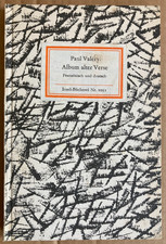 Album alter Verse, Paul Valery, französisch und deutsch, Insel-Bücherei Nr. 1051