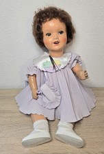 Große alte Puppe 65 cm