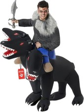 Aufblasbares Dreiköpfiges