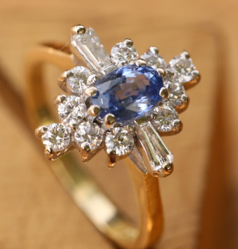 18kt massiver gelbgold ring - 18kt,
