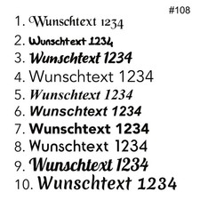 Beschriftung Autoaufkleber