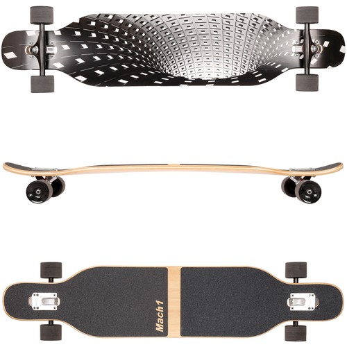 Mach1 bambus longboard mit - mach1,