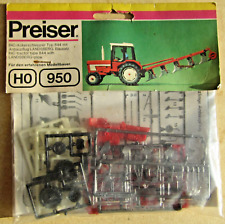 PREISER 950 IHC Ackerschlepper mit Anbaupflug Landsberg Bausatz H0 1:87 selten!!