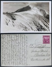 Alte AK Riesengebirge Schneepitze | Deutschland