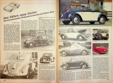Oldtimer Markt 1254) Modellreport VW Käfer mit Sonderkarosserie - ein interessan