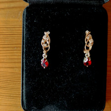 Echtschmuck Vintage Ohrringe