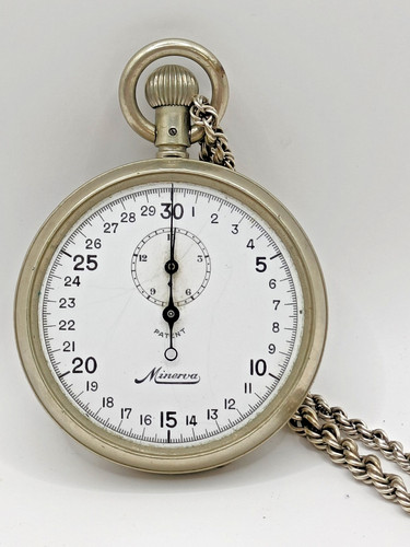 Stoppuhr minerva ohne - stoppuhr, glas