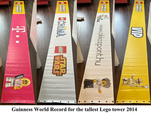 Lego guinness weltrekord - 4x,