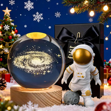 3D Kristallkugel Nachtlicht