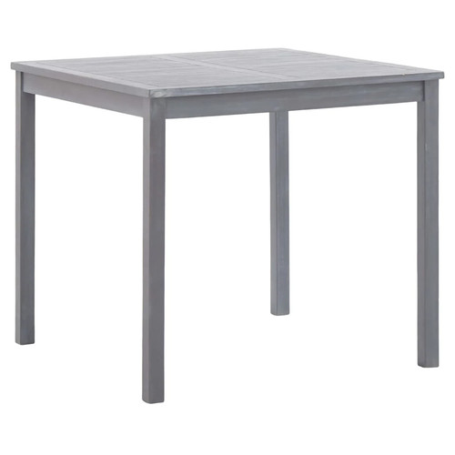Gartentisch grau 80x80x74 - gartentisch,