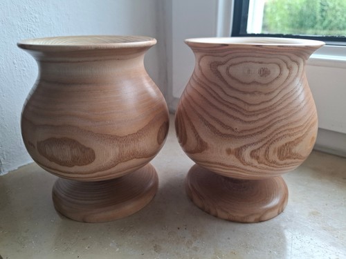 Becher kelche aus holz - 2,