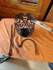 Partylite Wandkerzenhalter schwarz