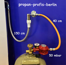 Gasherd-/Kochmulde-Anschluß-Set PROFI 150 (Herdanschluß, Propangas/Flüssiggas)