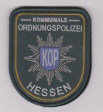 Kommunale Ordnungspolizei HESSEN  -- Stoffabzeichen  --