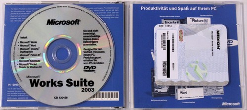 Microsoft works suite 2003 - works,