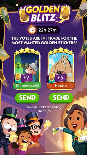 Monopoly golden blitz - golden,