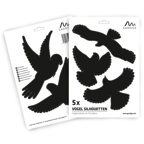 Vogelsilhouetten gardigo - vogelsilhouetten, gardigo®