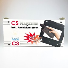 Gepe GP4308 Dias Kassette mit 4 x 40er CS-Magazinen – Aufbewahrung für 160 Dias