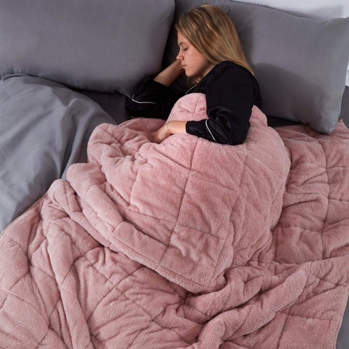 Ohs teddy fleece gewichtsdecke - ohs,