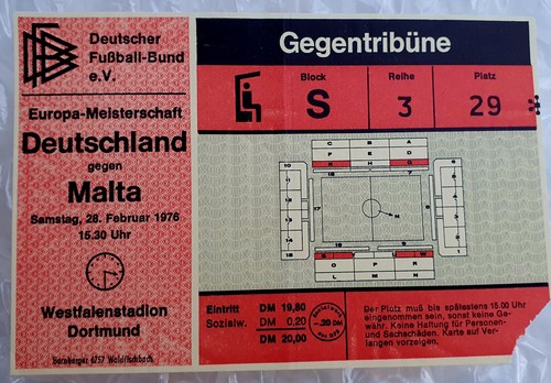 Ticket 1976 deutschland - ,
