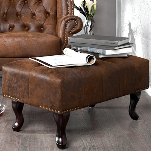 Chesterfield design fußhocker - design,