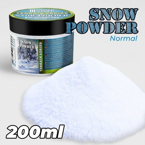 Modellbau schneepulver 200ml - modellbau,