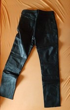 HEIN GERICKE Herrenlederhose • Gr. 52 • schwarz • Top-Zustand 