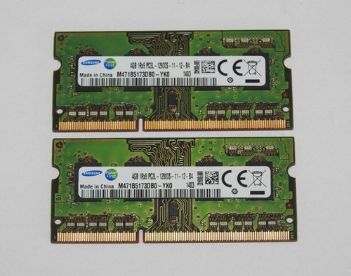 8gb samsung ddr3 1600 - 8gb, (2x4gb)