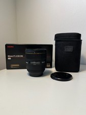 Sigma hsm 85mm - hsm, 1:1.4