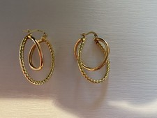 Creolen Ohrringe Gold 585 14K