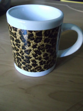 Tasse klein mit Leopardenmuster