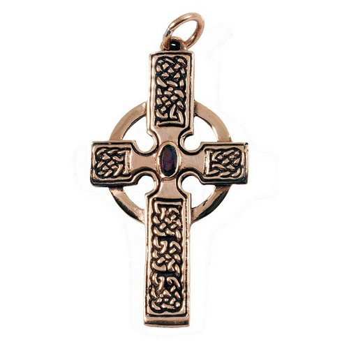 Bronze keltenkreuz anhänger - keltenkreuz,