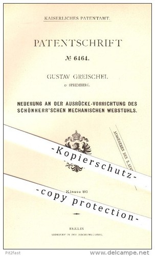 Original patent gustav - original,