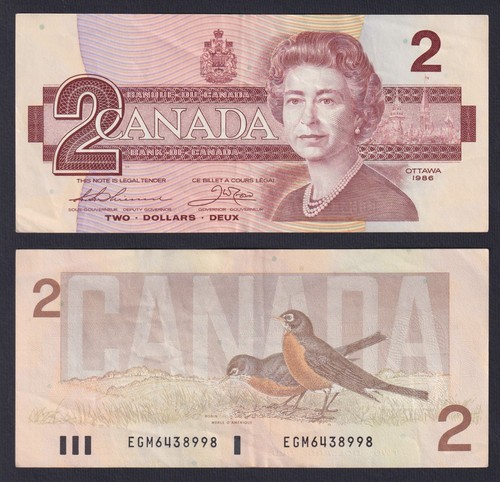 Banknote canada dollar 1986 - dollar,