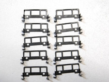 Eisenbahn H0 1:87 Ersatzteile Zubehör 10xMetall Geländer Einstieg Teile - Set 42