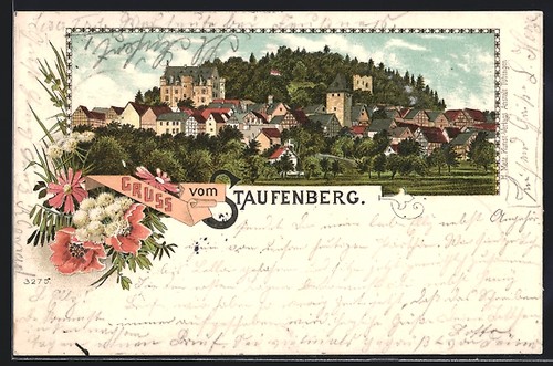 Lithographie staufenberg - lithographie, /