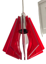 Space Age Vintage Pendelleuchte Hängelampe  Pendant Lamp Deckenlampe Plexiglas