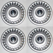 4 x Original VW T4 7D Radkappen Radzierblenden Silber für Stahlfelge 7D0601147A