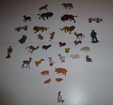 Konvolut Tiere Bauernhof Zaun Plaho DDR Spielzeug