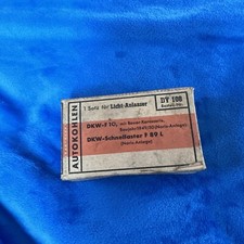 Auto Kohlen DY108 DKW-F 10 Bauer Noris F89 Oldtimer Lichtmaschine Dr Alb Lessing