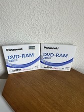 2x Panasonic DVD Ram 240 min
