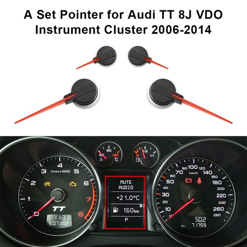 Ein satz zeiger für das - für, audi