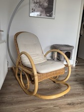 Schaukelstuhl Relaxstuhl Schwingsessel Lehnstühle Ruhesessel Aus Bambus