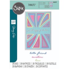Sizzix stanzform präge - sizzix,
