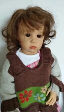 Götz Künstlerpuppe " Linn" Sissel Skille., Inkl. Zertifikat 