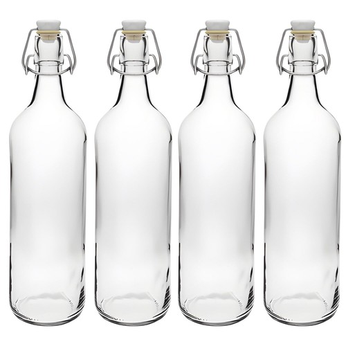 4er set glasflaschen - set, 1